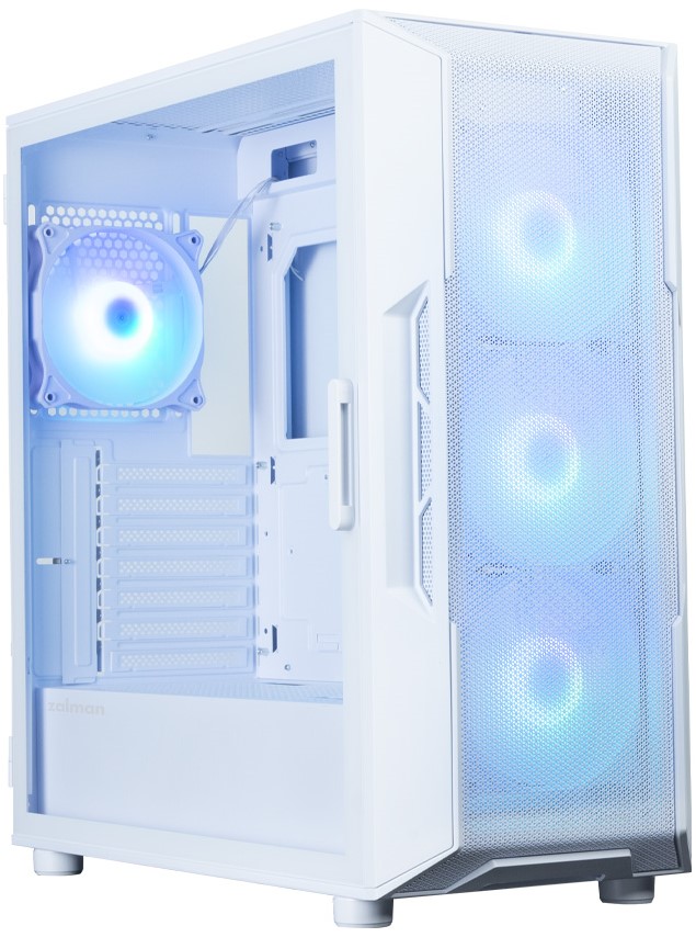 

Корпус ATX Zalman i3 NEO ARGB V2 White без БП, боковая панель из закалённого стекла, 2*USB 3.0, i3 NEO ARGB V2 White
