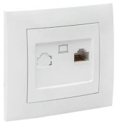 фото Розетка компьютерная EKF EWK01-035-10