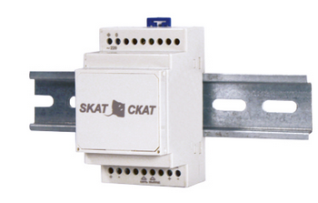 Источник бесперебойного питания Бастион SKAT-12-1,0DIN 12 В, 1 А пласт. корпус под DIN рейку 35 мм; внешний АКБ 12В/1,2Ач