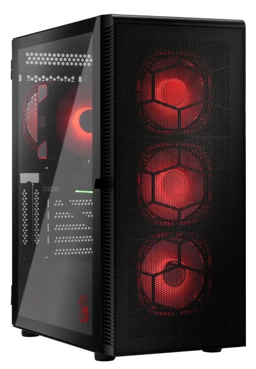 Компьютер Bloody BD-PC CB76T2 TWR 2141962 i5 14400F/32GB/1TB SSD/RTX5060 8GB/GBitEth/650W/Win11Home/black