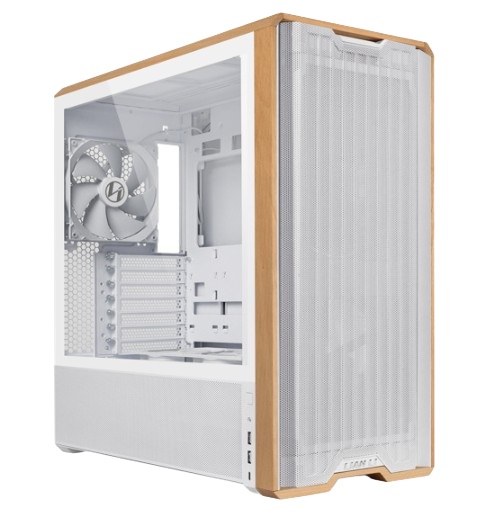 

Корпус eATX Lian Li Lancool 217 G99.LAN217W.R0 без БП, боковая панель из закалённого стекла, 2*USB 3.2, USB Type-C, Lancool 217
