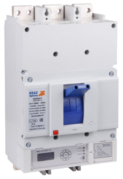 Изображение товара Автоматический выключатель КЭАЗ 144413 3Polux 630А серия OptiMat D