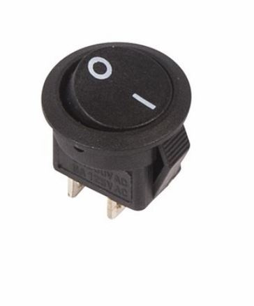 Изображение товара Выключатель Rexant 36-2510 круглый клавишный 250V 3А