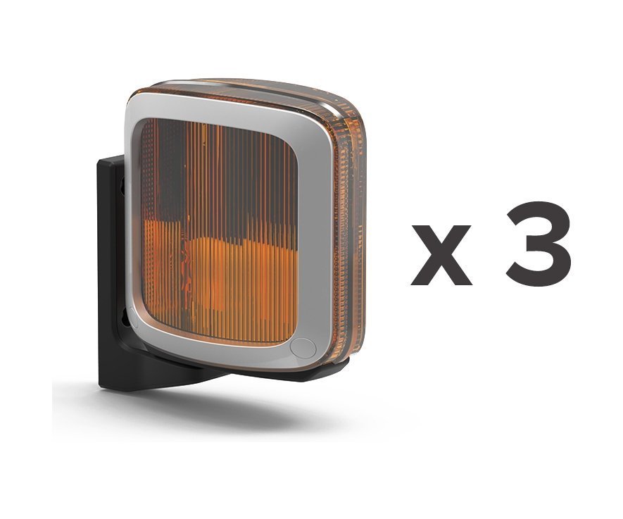 

Лампа Alutech SL-U-KIT3 сигнальная универсальная со встроенной антенной и кронштейном крепления, комплект из 3шт., SL-U-KIT3