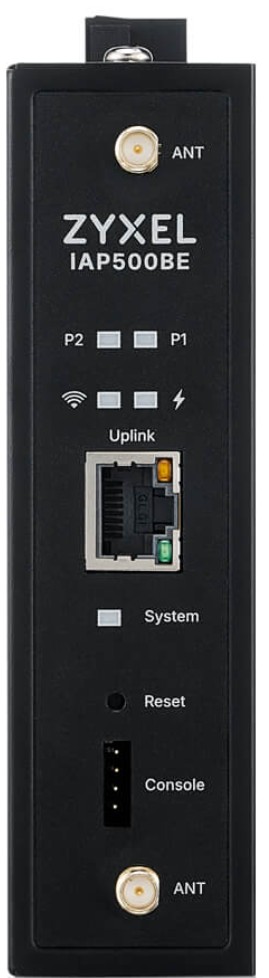 

Точка доступа ZYXEL NebulaFlex IAP500BE промышленная, Wi-Fi 7 (BE5100), MU-MIMO 2x2+2x2, внешние антенны (в комплекте), 1xLAN 2.5GE, питание PoE или 2, NebulaFlex IAP500BE