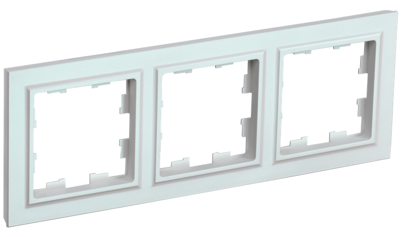 

Рамка тройная IEK BR-M32-K36 BRITE РУ-3-БрЖ Жемчужный, BR-M32-K36