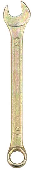 

Ключ комбинированный Rexant 12-5804-2 9мм, желтый цинк, 12-5804-2