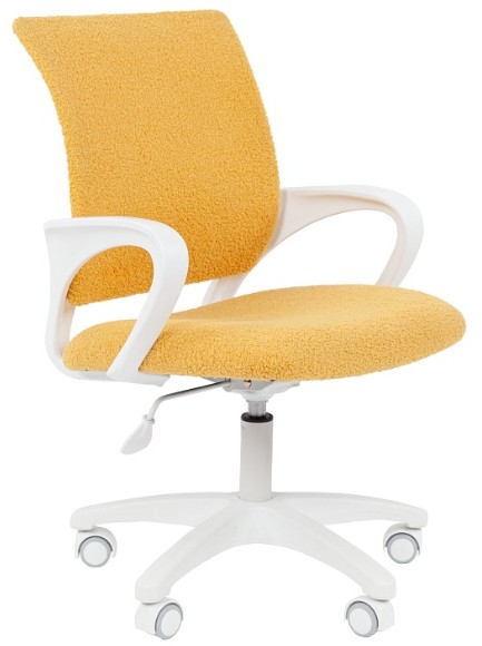 

Кресло офисное Chairman Kids 103 7198247 ткань В лимон, белый пластик LT, Kids 103