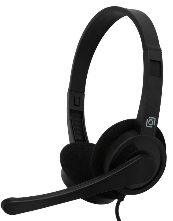 

Гарнитура Oklick HS-M600 Oklick 1900372 черная 1.8м накладные оголовье (1900372), HS-M600