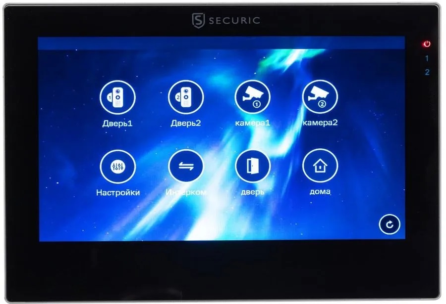 

Видеодомофон Rexant 45-0438 7" формата AHD(1080P), с сенсорным экраном, детектором движения, 45-0438