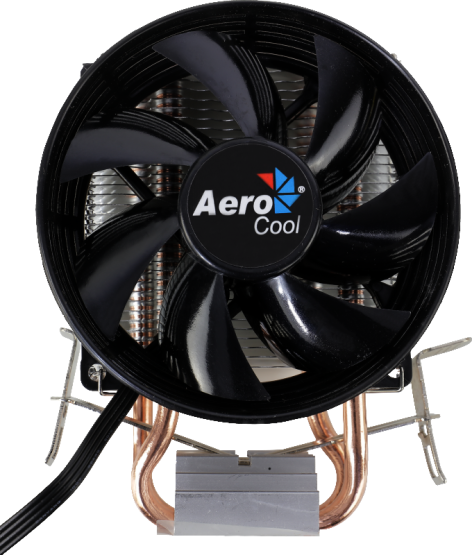 Изображение товара Кулер AeroCool Verkho 2 для процессора с двумя тепловыми трубками и функцией ШИМ