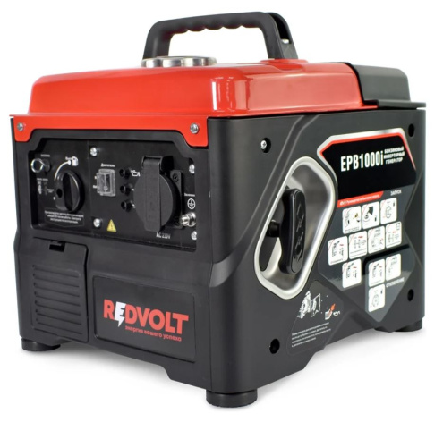 Изображение товара Генератор бензиновый REDVOLT EPB1000i