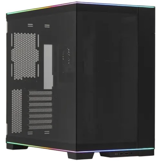 

Корпус eATX Lian Li O11D Evo RGB black, без БП, окно из закаленного стекла, 2*USB 3.0, USB Type-C, audio, O11D Evo RGB