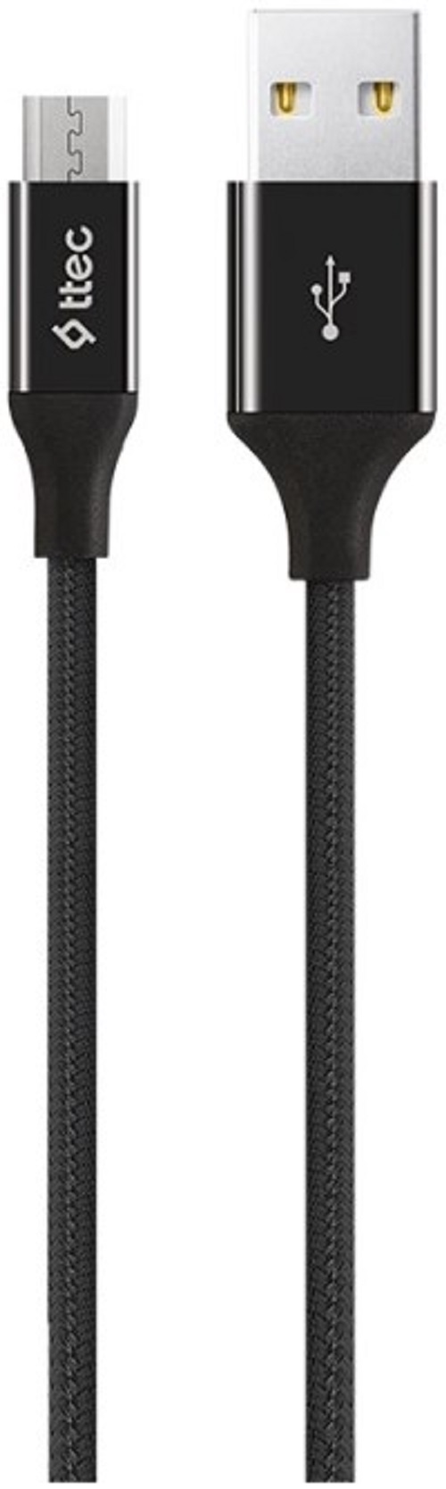 

Кабель интерфейсный TTEC 2DK11S AlumiCable Micro USB Charge/Data. Длина: 120см. Цвет: черный, 2DK11S
