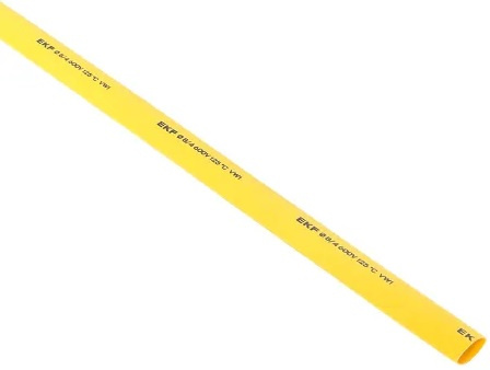 Изображение товара Термоусаживаемая трубка EKF tut-8-y-1m