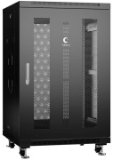 фото Шкаф напольный 19", 18U  Cabeus ND-05C-18U60/60-BK