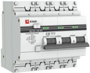 фото Автомат дифференциальный  EKF DA32-32-300S-4P-pro