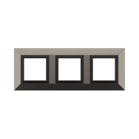 Изображение товара Никелированная рамка DKC 4409856 для настенного монтажа