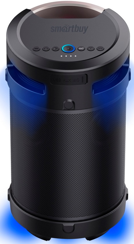 

Портативная акустика SmartBuy SBS-970 напольная 4.1 Z1, 74Вт, IPX5, Bluetooth, MP3, FM-радио, караоке (1/2), SBS-970