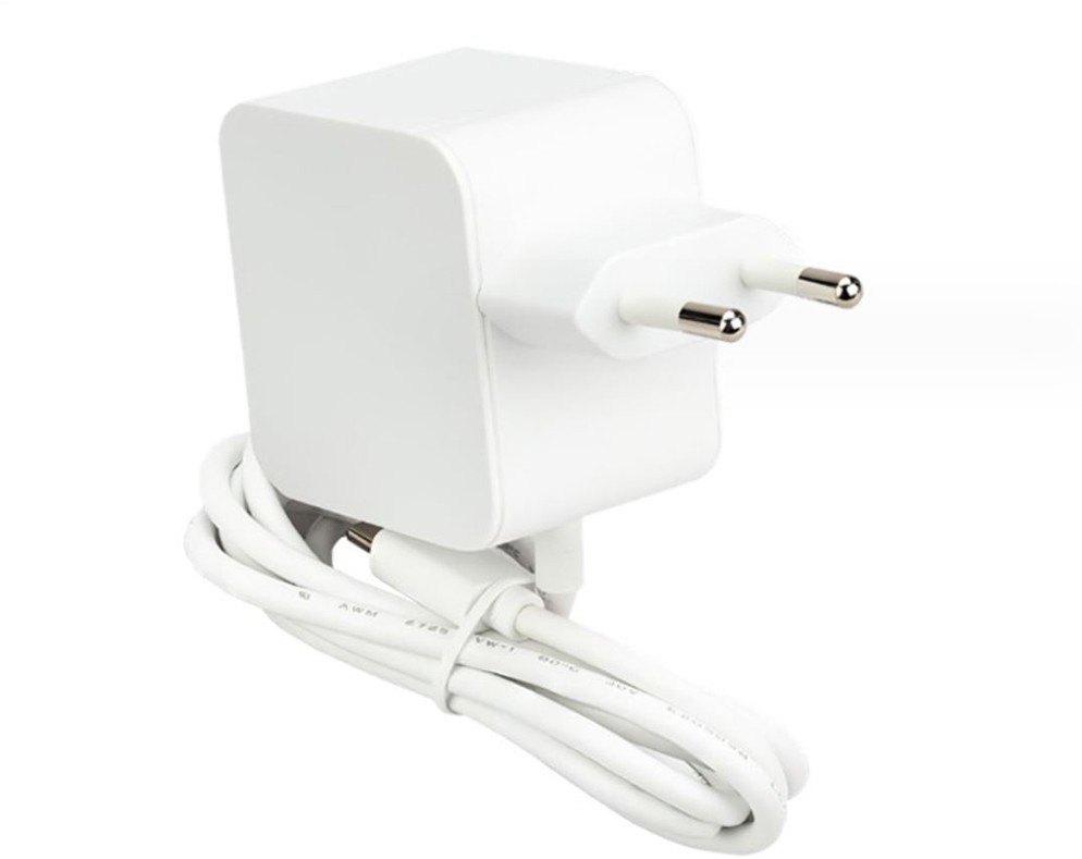 

Блок питания Raspberry Pi 27W USB-C Power Supply для Raspberry Pi 5, 5.1В/5А, 15.3Вт, длина кабеля 1,2м, 2-контактная евровилка, белый, 27W USB-C Power Supply