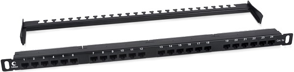 фото Патч-панель  Cabeus PLHD-24-Cat.5e-Dual-180-0,5U в Нижнем Новгороде