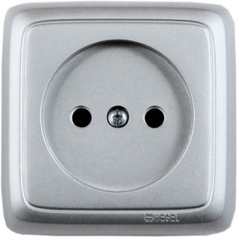 Изображение товара Розетка без заземления HEGEL РА16-103-06 надежное электроподключение