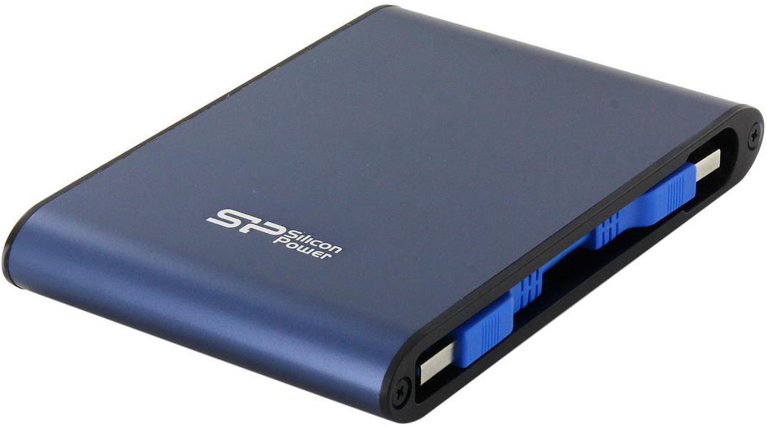 

Внешний жесткий диск 2.5'' Silicon Power SP020TBPHDA80S3B 2TB Armor A80 USB 3.0 синий, SP020TBPHDA80S3B
