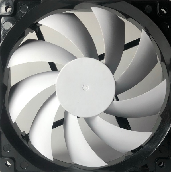 

Вентилятор для корпуса Eurocase EU-FN120WL002 BL YF120-11 Black,120 black fan with white fan blade 4pin PMW female and male connector with brown box,3, EU-FN120WL002 BL