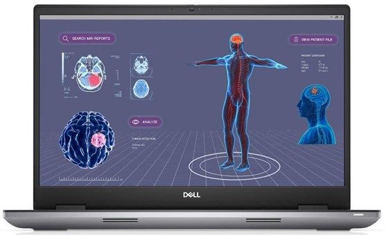 фото Ноутбук  Dell Precision 7780 в Уфе 17.3 ", Core i7, 128 Гб RAM, 2 Тб SSD, GeForce RTX 5000 Ada, Серый