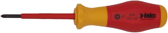 

Отвертка диэлектрическая Felo 91500190 крестовая PZ0X60, 91500190