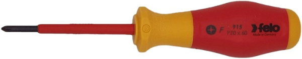 Изображение товара Диэлектрическая крестовая отвертка Felo 91500190 для электромонтажа