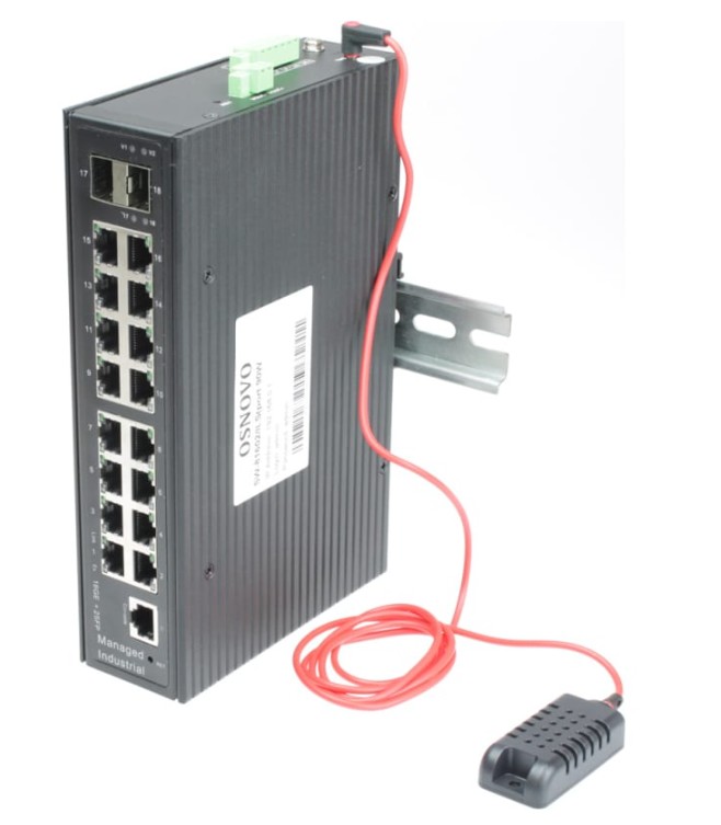 

Коммутатор OSNOVO SW-81602/ILS(Port 90W,600W) промышленный управляемый (L2+) HiPoE Gigabit Ethernet на 16GE PoE + 2GE SFP порта, SW-81602/ILS(Port 90W,600W)