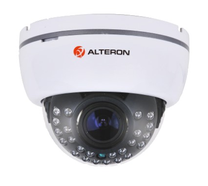 Видеокамера Alteron KAD21-IR AHD цветная купольная ДЕНЬ/НОЧЬ, 1/2.8" Sony Exmor Progressive scan CMOS, 2 МП 1080p/720p/960H (переключается джойстиком)