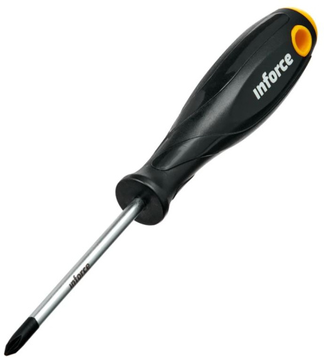 Изображение товара Отвертка крестовая Inforce PH1x80 06-09-55 для точных работ