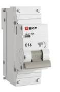 Изображение товара Автоматический выключатель EKF mcb47100m-1-16C-pro