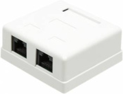 фото Компьютерная розетка TWT TWT-SM2-4545/S6-WH