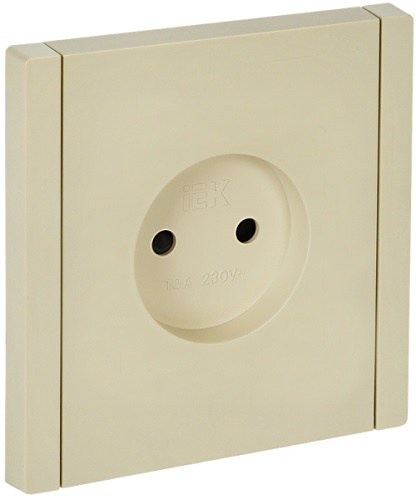 Изображение товара Розетка без заземления IEK FP-R13-10-K10