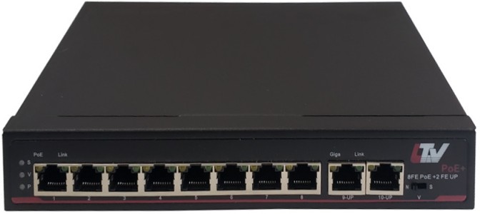 Коммутатор LTV LTV-2S08F2U-P