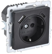 фото Розетка IEK BR-R14-16-U22-018-K02