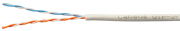 фото Кабель витая пара U/UTP 5e кат. 2 пары  Cabeus UTP-2P-Cat.5e-SOLID-GY-500