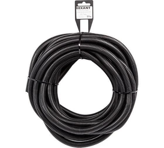 

Труба гофрированная Rexant 15-1310 ПП, диам. 12,7мм, разрезная (бухта 10 м/уп), 15-1310