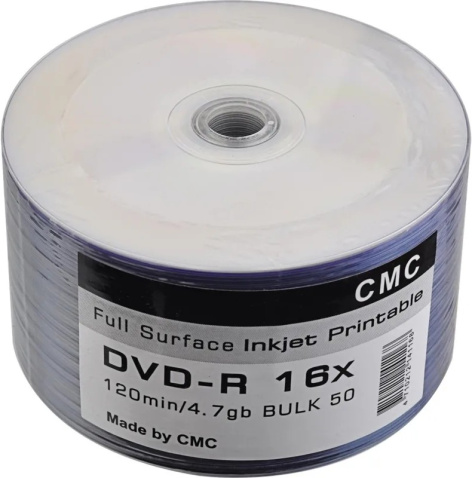 фото Диск DVD-R CMC CMCDVDRPRB50 в Уфе