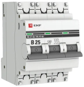 фото Автоматический выключатель  EKF mcb4763-3-25B-pro