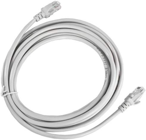 Изображение товара Патч-корд RJ-45 3 м CATEGORY 5e для Ethernet, серый