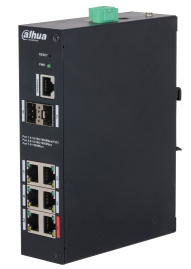 Изображение товара Промышленный управляемый коммутатор Dahua DH-HS4208-4GT-90 с PoE для видеонаблюдения
