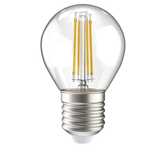 

Лампа светодиодная IEK LLF-G45-7-230-40-E27-CL филаментная 360° 7Вт G45 шар прозрачная 4000К нейтр. бел. E27 230В, LLF-G45-7-230-40-E27-CL