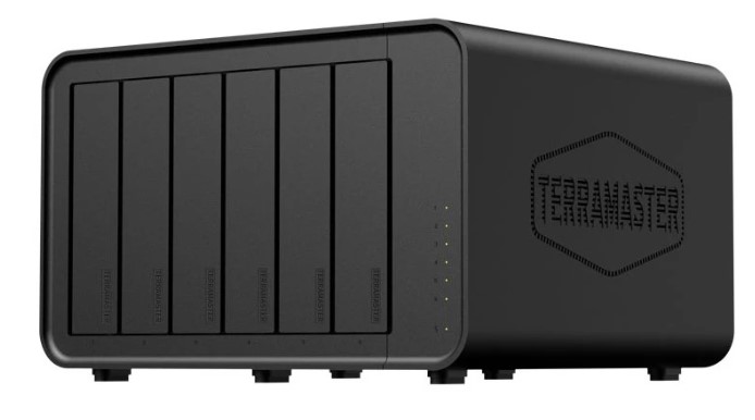 

Сетевое хранилище Terramaster F6-424 tower NAS QC 3,4Ghz/8Gb(32)/TRAID,JBOD,RAID0,1,10,5,6/up to 6 HDD SATA(3,5' or 2,5')/2xM.2 2280 NVMe/2xUSB/HDMI/2, F6-424