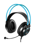 фото Проводные наушники A4Tech Fstyler FH200i, Проводной, Охватывающие, [FH200I BLUE]