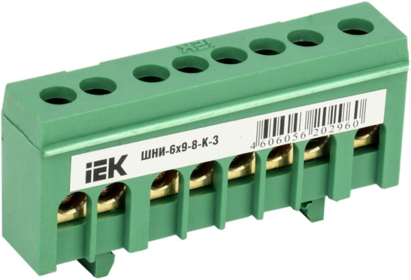 Изображение товара Шина IEK YNN10-69-8KD-K06 для электрических соединений