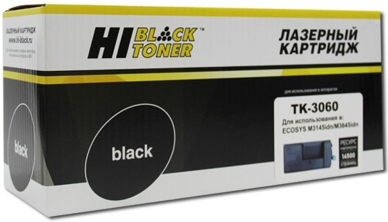 Изображение товара Тонер-картридж Hi-Black HB-TK-3060 для Kyocera M3145idn и M3645idn черный